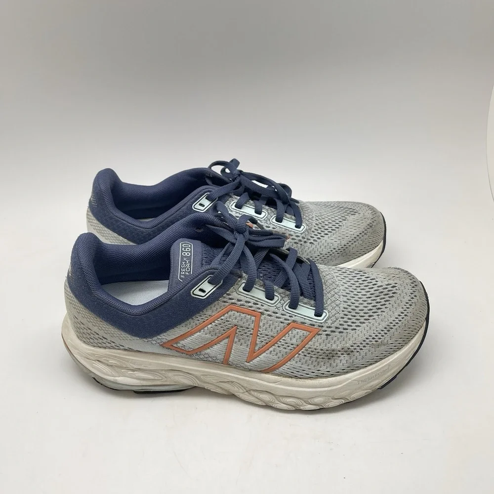 New Balance Sneakers Mens 7 Womens 8.5 FF X 860 V14 W86014E Blue‎ Running Shoes